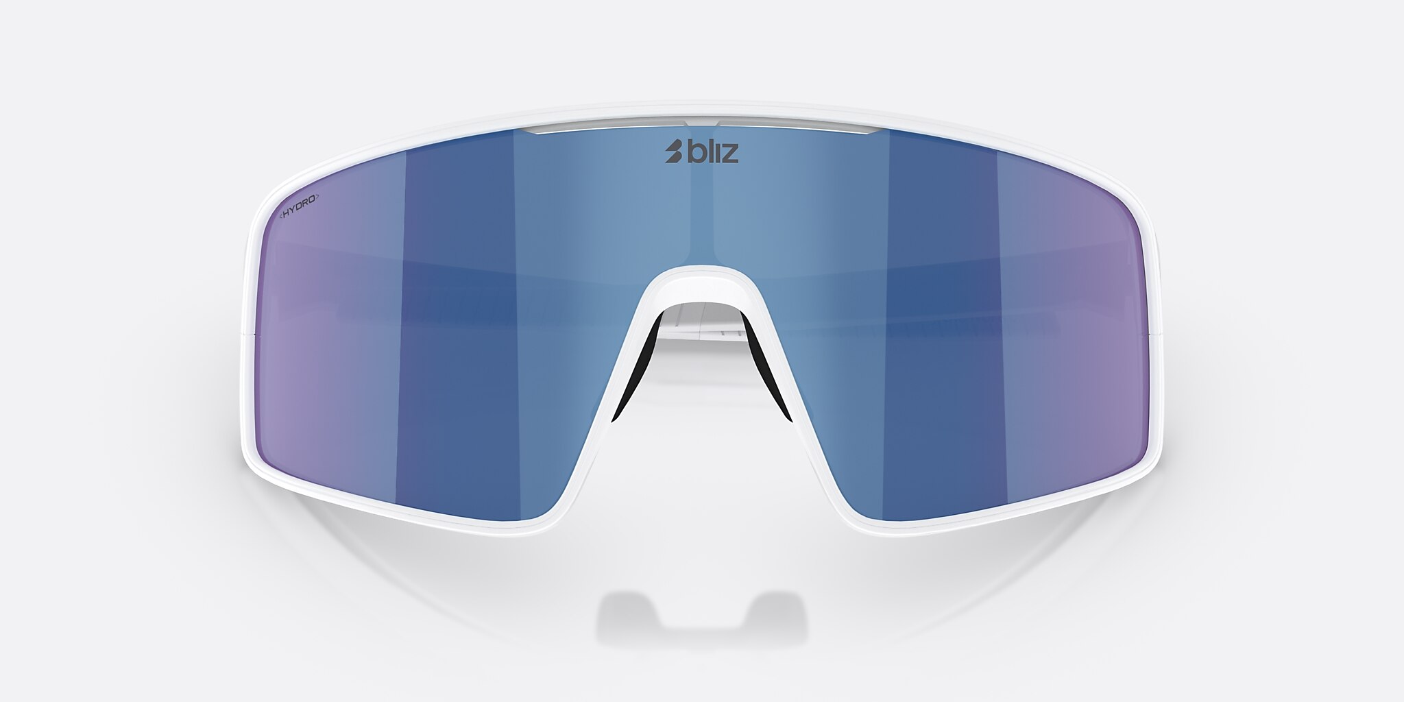 Sunglasses Bliz P001 XL (0-142) with Blue lens and Matte White frame Image 5 of 6