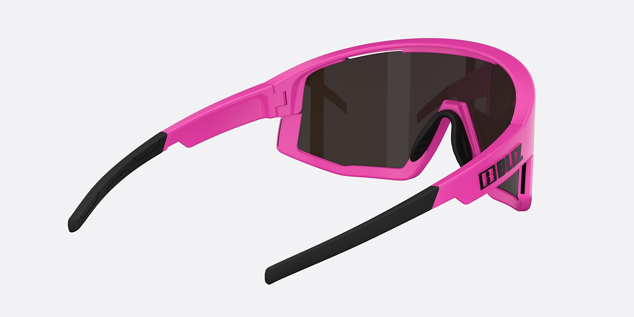 Sunglasses Bliz Vision L (0-137) with Brown Purple lens and Neon Rose frame Image 4 of 6