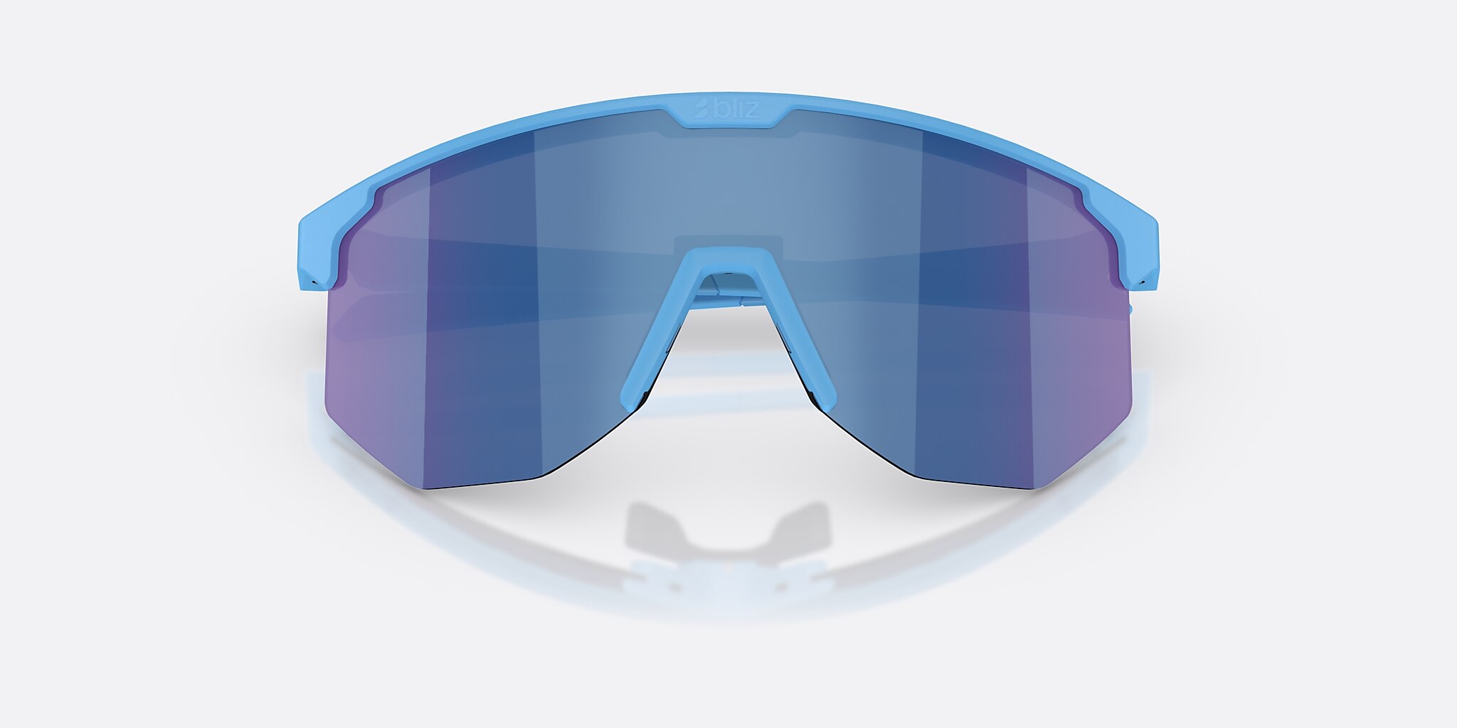 Sunglasses Bliz Hero Small L (0-129) with Blue lens and Matte Blue frame Image 5 of 6