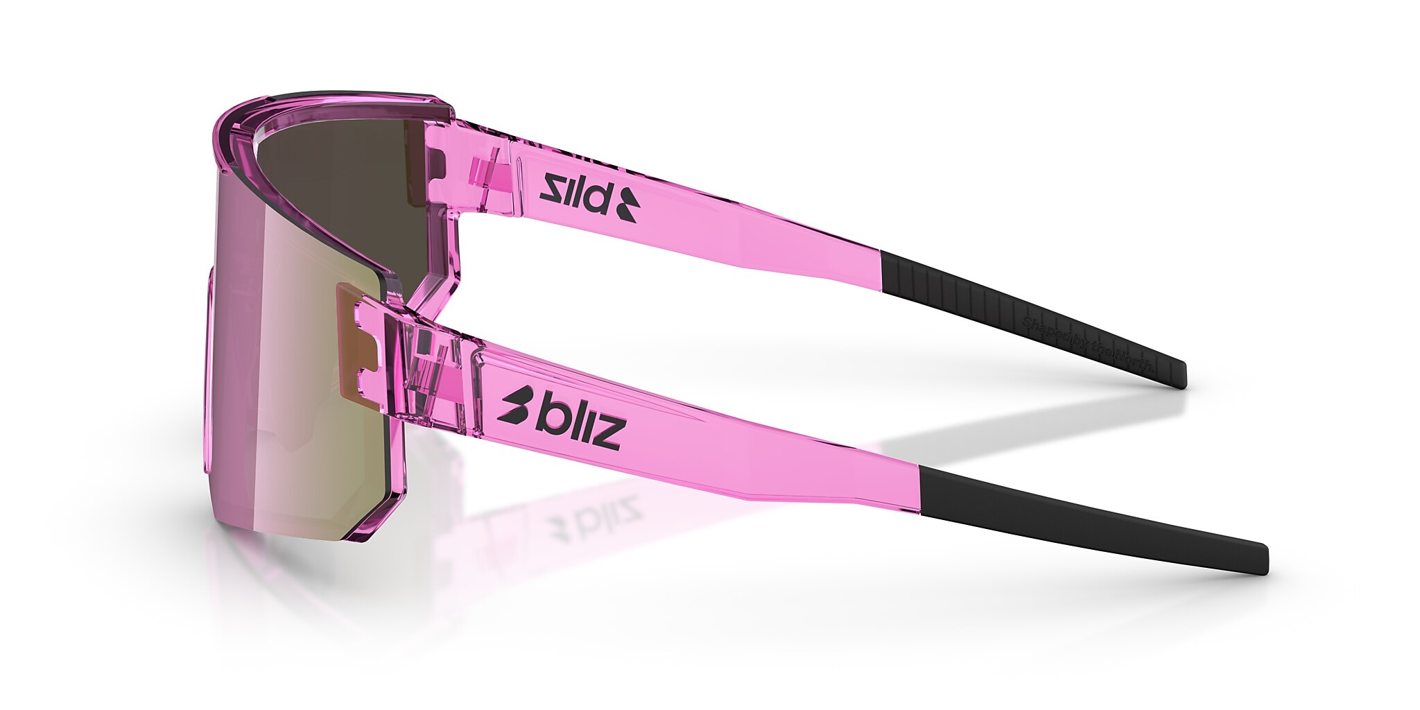 P005 Sunglasses Brown/Rose Multicolor | Bliz Eyewear®