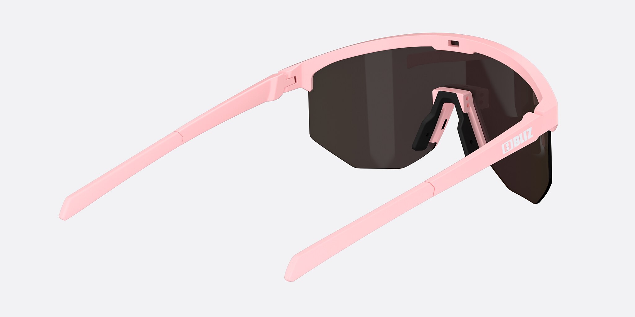 Sunglasses Bliz Hero Small L (0-129) with Braun/Rosa lens and Powder Rose frame Image 4 of 6