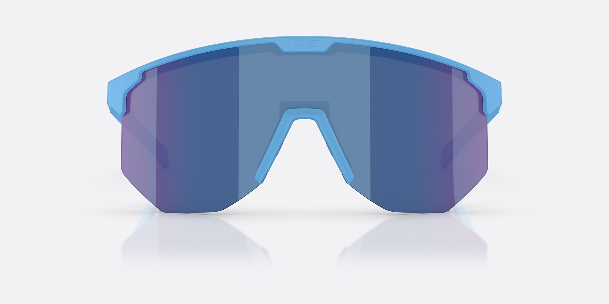 Sunglasses Bliz Hero Small L (0-129) with Blue lens and Matte Blue frame Image 2 of 6