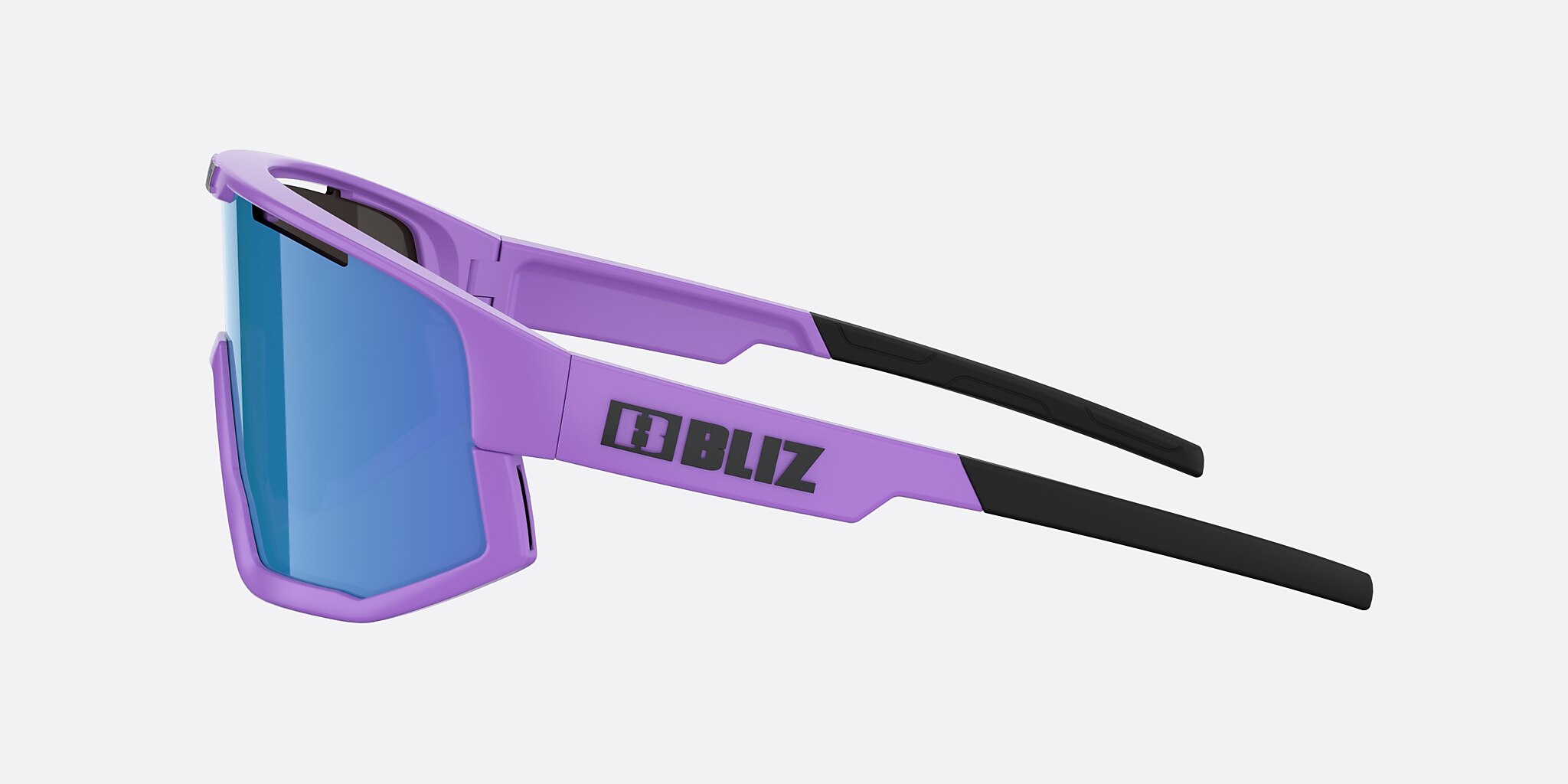 Sunglasses Bliz Fusion Small XXS (0-125) with Brown Blue lens and Purple frame Image 3 of 6