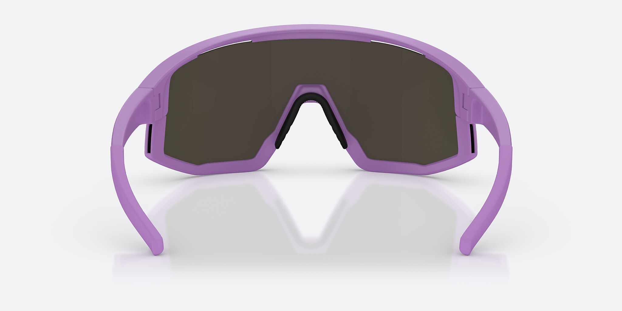 Sunglasses Bliz Fusion S (0-133) with Purple lens and Matte Purple frame Image 4 of 7