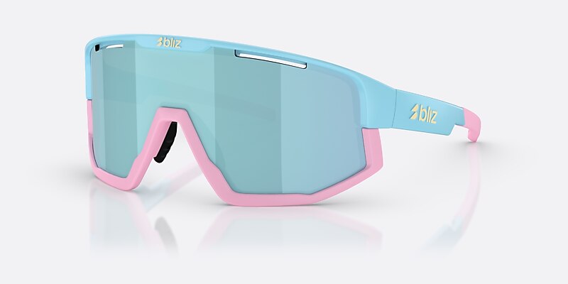 Sunglasses Bliz Fusion Small XXS (0-125) with Rök isblå lens and Pastellblå frame Image 1 of 6