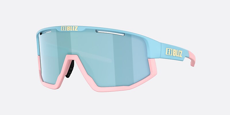 Sunglasses Bliz Fusion S (0-133) with Smoke Ice Blue lens and Pastel Blue frame Image 1 of 6