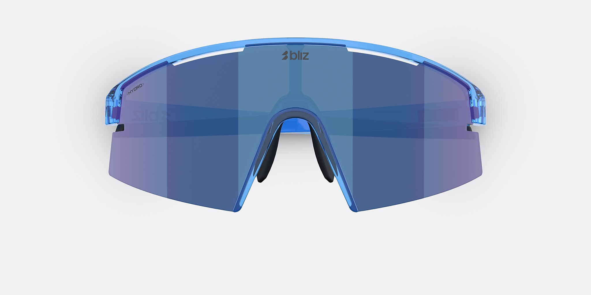 Sunglasses Bliz P006 XL (0-140) with Smoke/Blue Multicolor lens and Transparent Blue frame Image 5 of 7