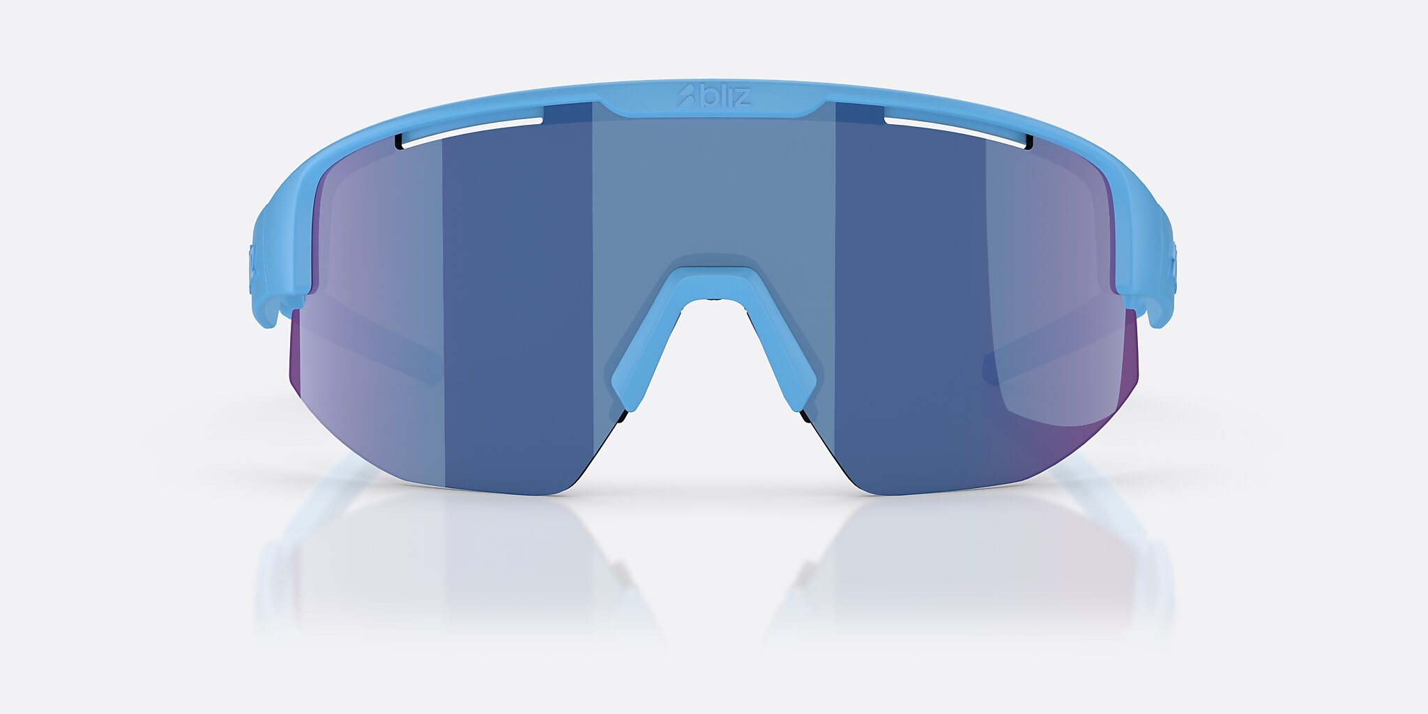 Sunglasses Bliz Matrix S (0-133) with Blau lens and Matt Blau frame Image 2 of 6
