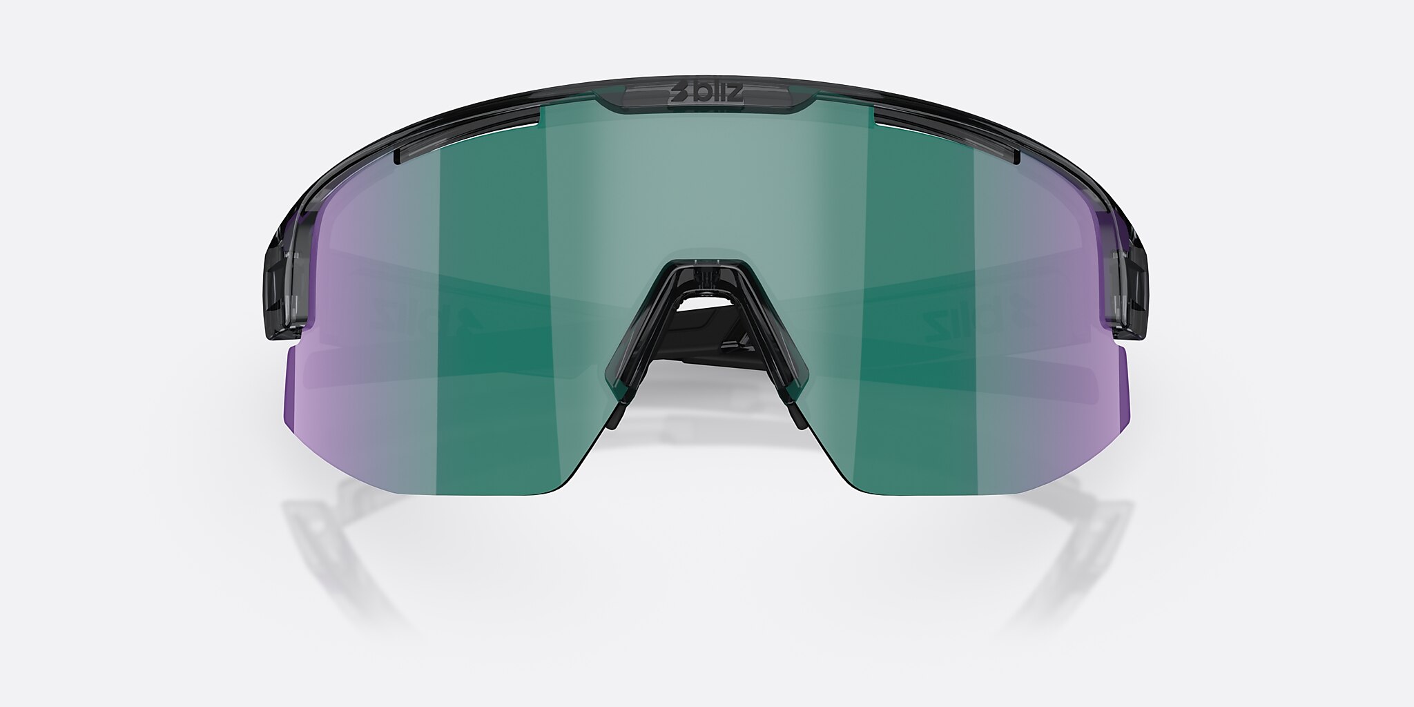 Sunglasses Bliz Matrix S (0-133) with Brown Green lens and Crystal Black frame Image 5 of 6