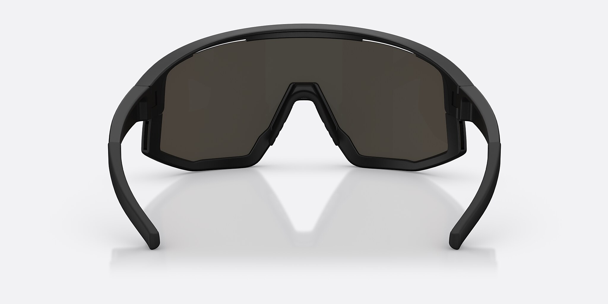 Sunglasses Bliz Fusion S (0-133) with Brown Blue lens and Black frame Image 4 of 7