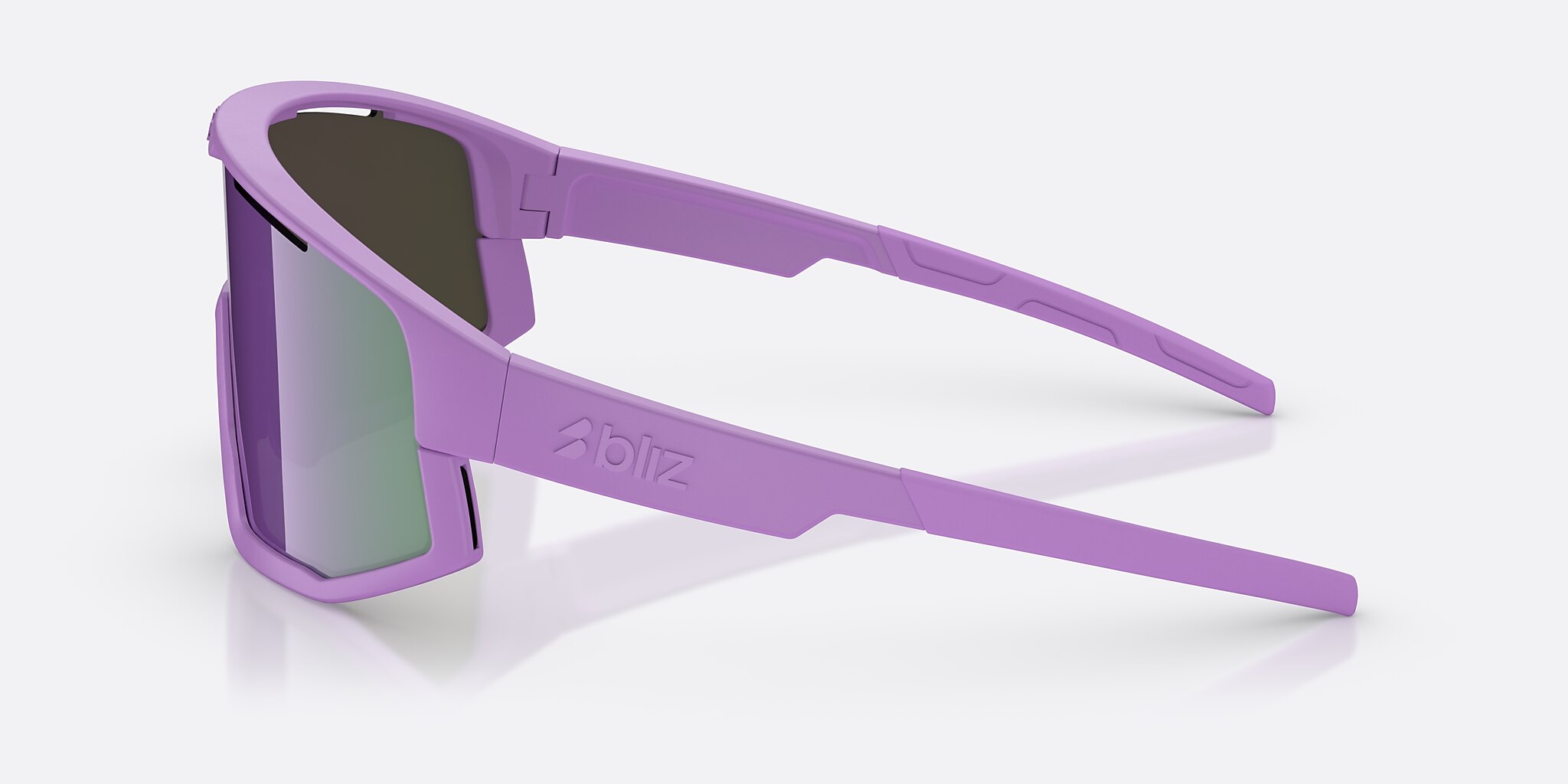 Sunglasses Bliz Fusion Small XXS (0-125) with Purple lens and Matte Purple frame Image 3 of 6