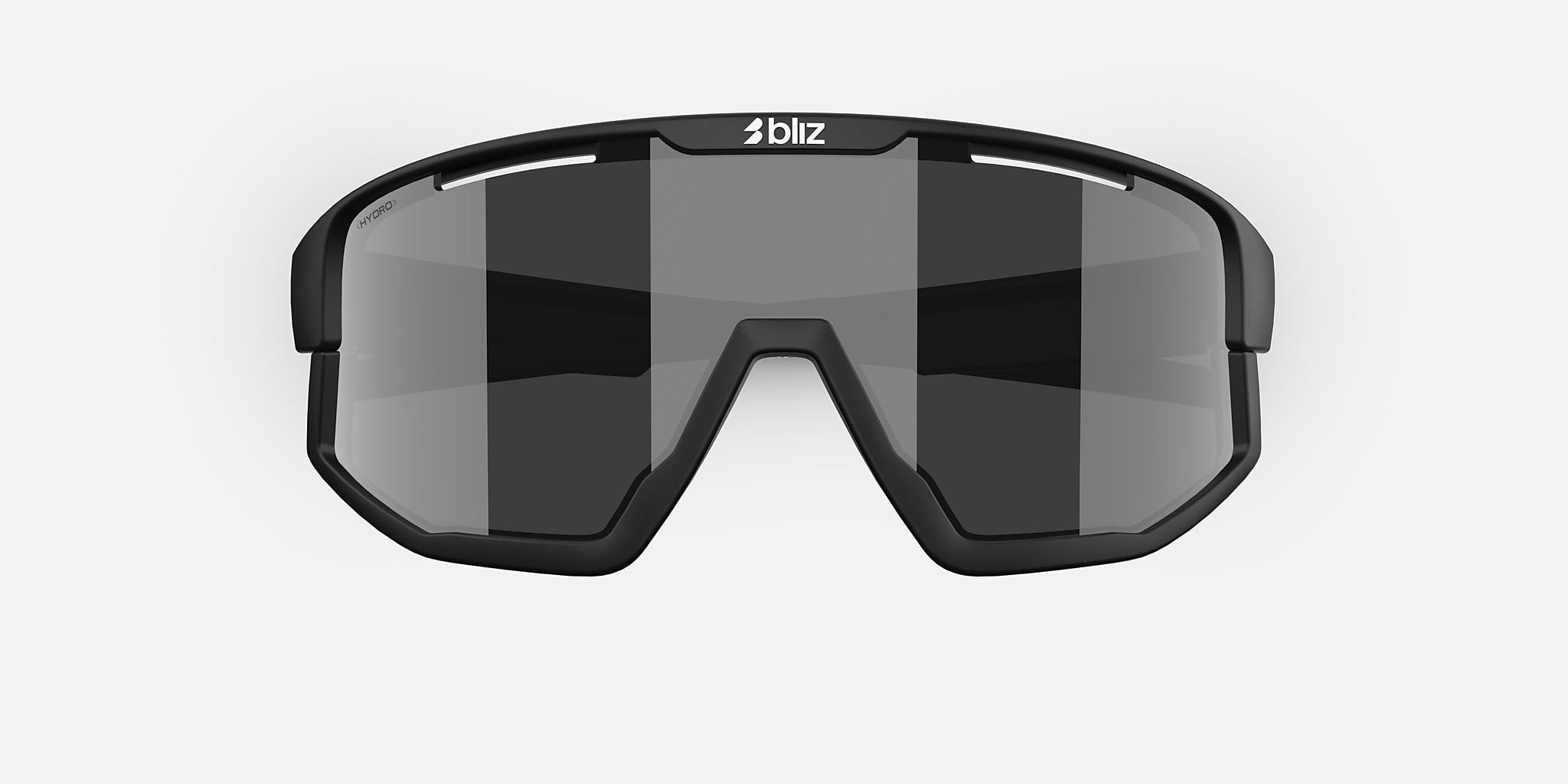 Sunglasses Bliz Fusion Small XXS (0-125) with Smoke/Silver Mirror lens and Matt svart frame Image 5 of 6