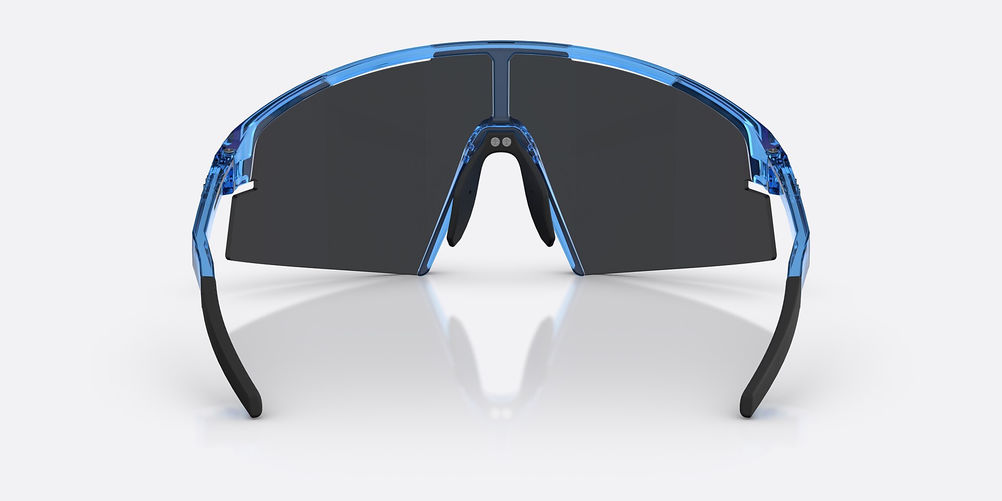 Sunglasses Bliz P006 XL (0-140) with Smoke/Blue Multicolor lens and Transparent Blue frame Image 4 of 7