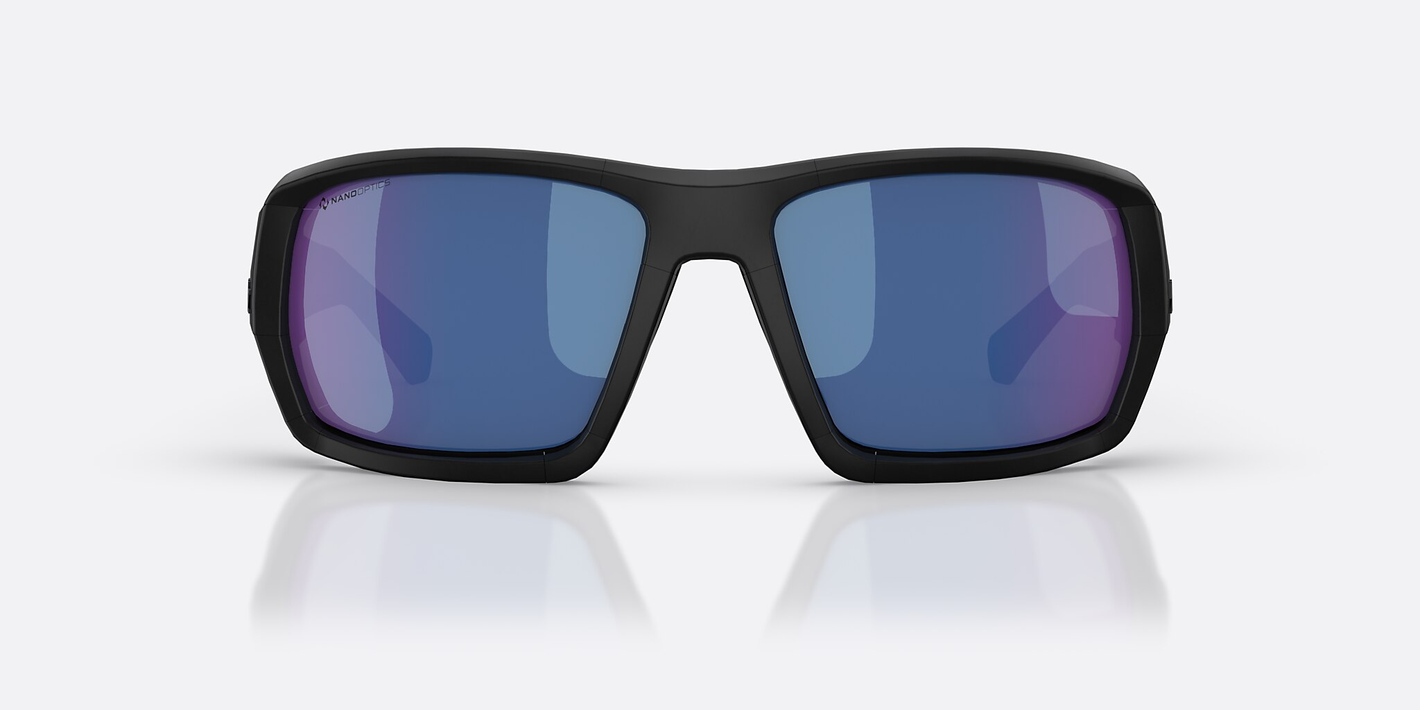 Sunglasses Bliz Peak L (62-18) with Brown Blue lens and Black frame Image 2 of 5