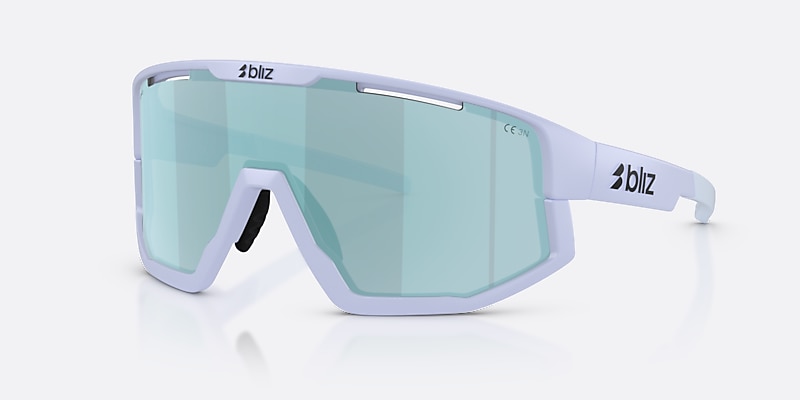 Sunglasses Bliz Fusion Small XXS (0-125) con Smoke/Iceblue Multicolor lente y Lavanda mate montura Imagen 1 de 7