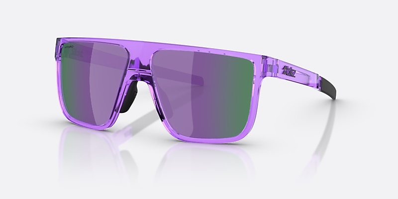 Sunglasses Bliz A003 L (58-13) with Smoke/Purple Multicolor lens and Transparent Purple frame Image 1 of 7