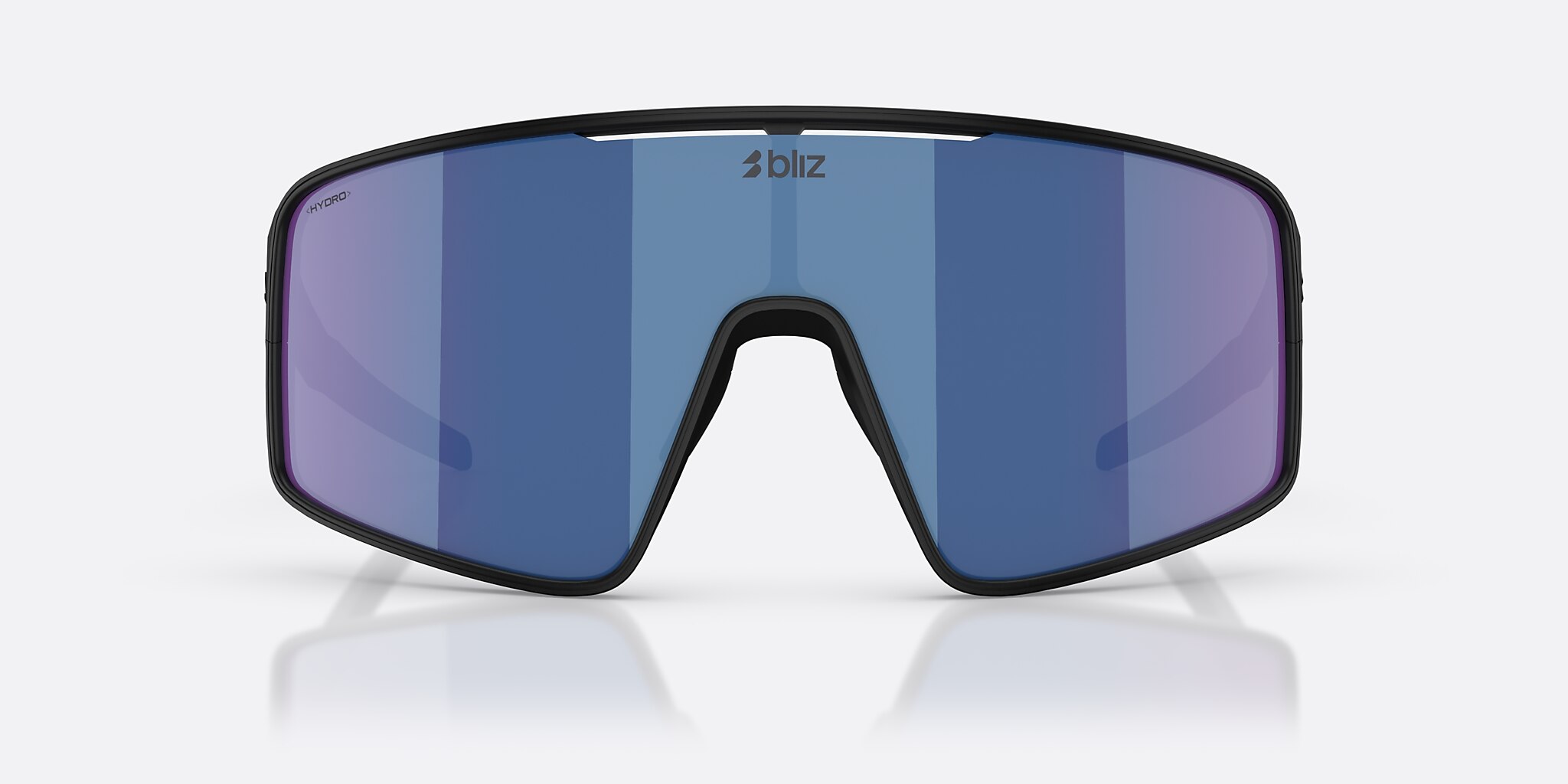 Sunglasses Bliz P001 XL (0-142) with Blue lens and Matte Black frame Image 2 of 6