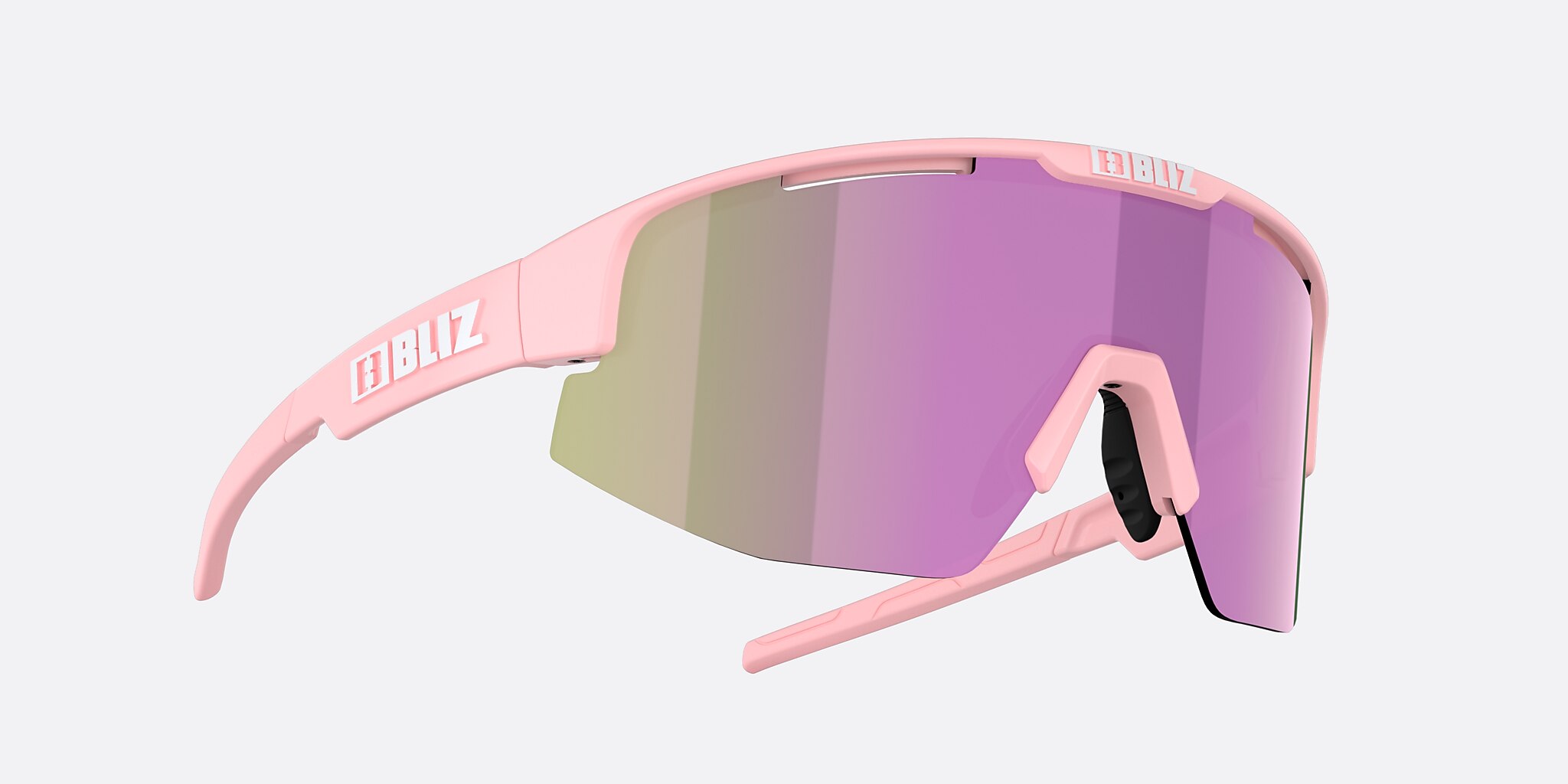 Sunglasses Bliz Matrix Small XXS (0-130) with Brown Rose lens and Powder Rose frame Image 6 of 7