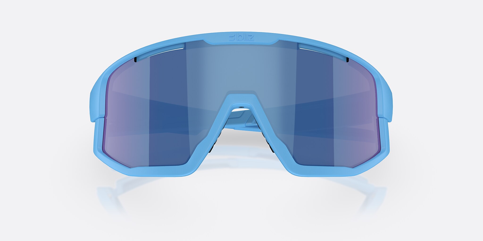 Sunglasses Bliz Vision L (0-137) with Blue lens and Matte Blue frame Image 5 of 6
