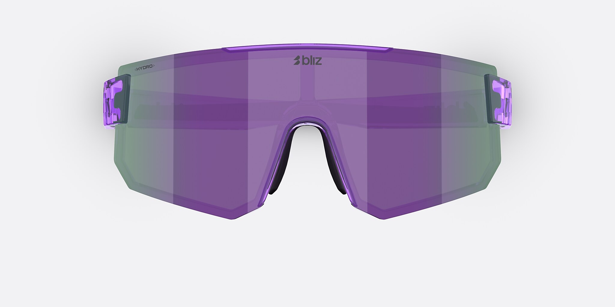 Lunettes de soleil Bliz P005 XXL (0-139) avec Miroir Fumé/Violet verre et Transparent Pourpre monture Image 5 de 7