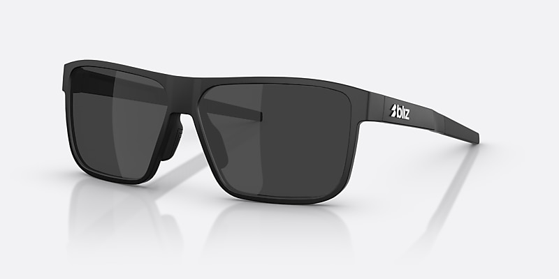 Sunglasses Bliz A008 L (61-12) with Smoke lens and Matte Black frame Image 1 of 7