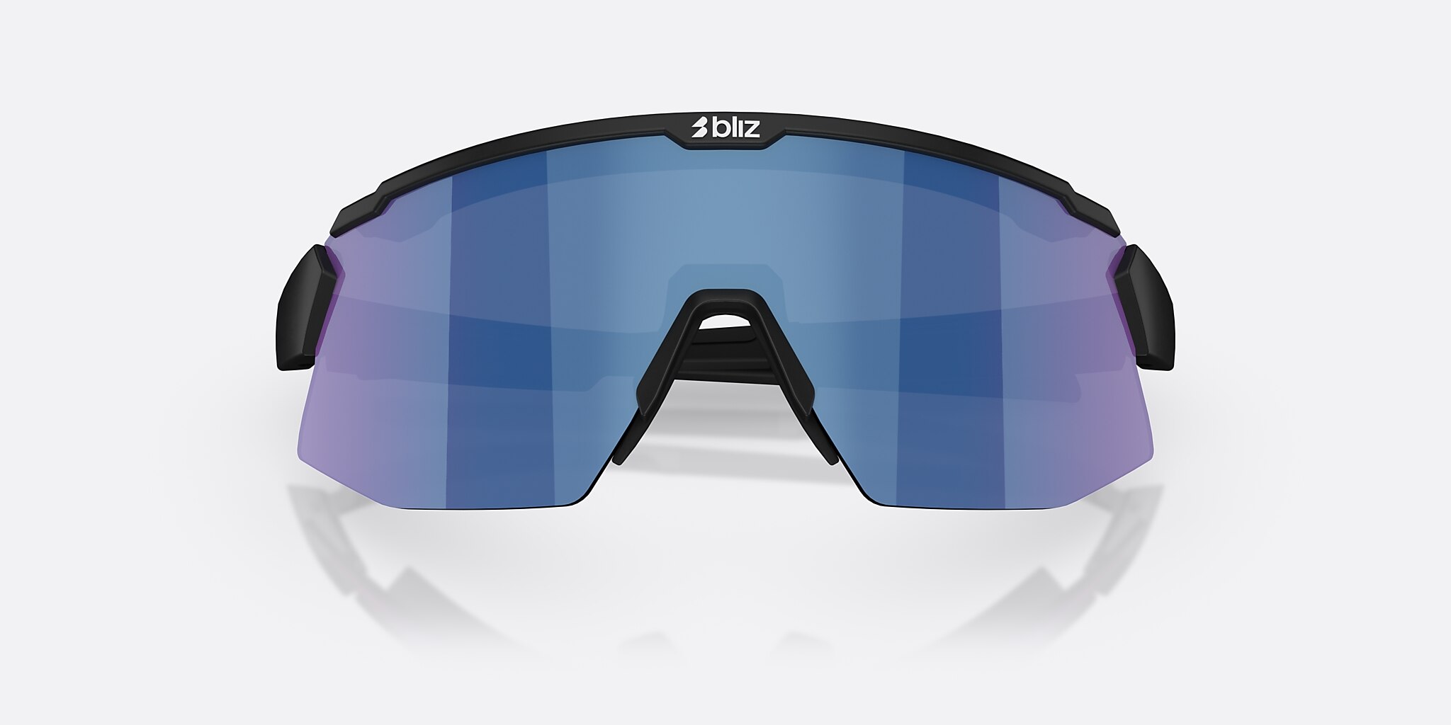 Sunglasses Bliz Breeze XL (0-141) with Brown Blue lens and Black frame Image 5 of 7