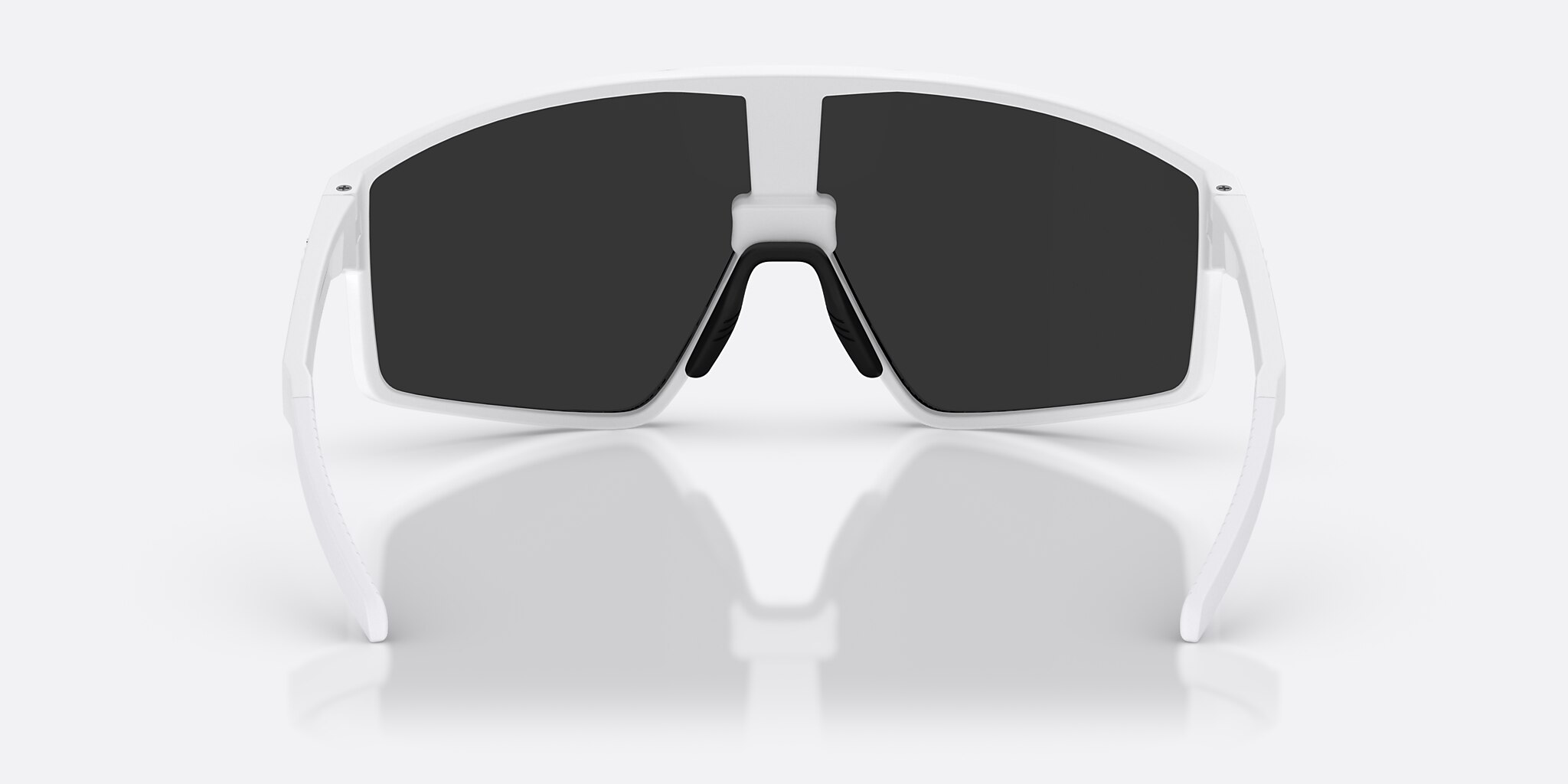 Sunglasses Bliz P002 XL (72-09) with Smoke lens and Matte White frame Image 4 of 6