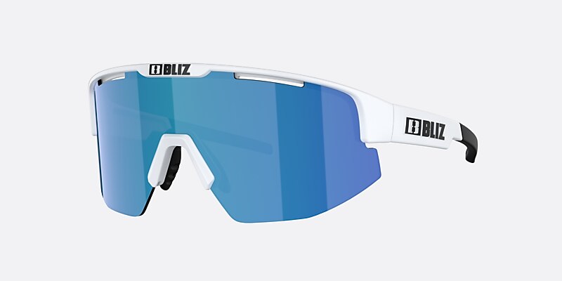 Sunglasses Bliz Matrix S (0-133) con Azul Marrón lente y Blanco montura Imagen 1 de 6