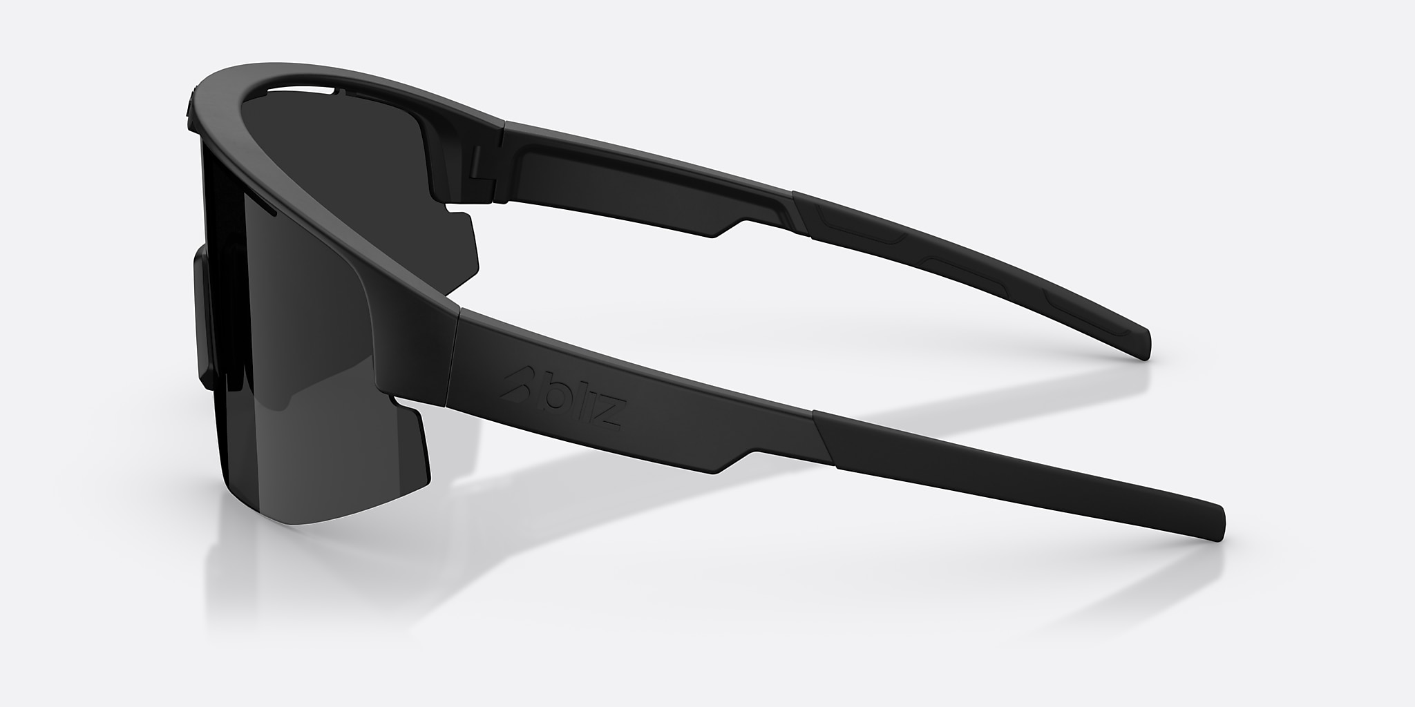Sunglasses Bliz Matrix S (0-133) with Smoke lens and Matte Black frame Image 3 of 6
