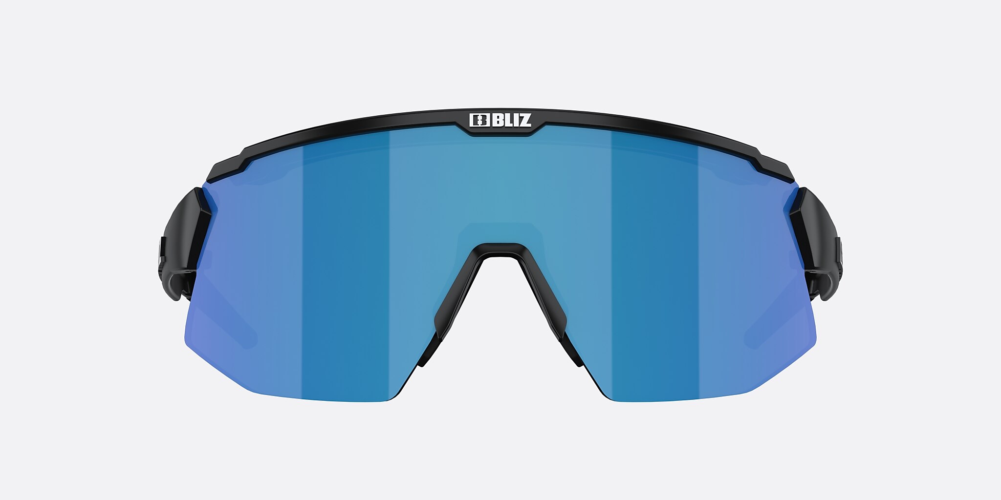 Sunglasses Bliz Breeze Small M (0-135) with Brown Blue lens and Black frame Image 2 of 7