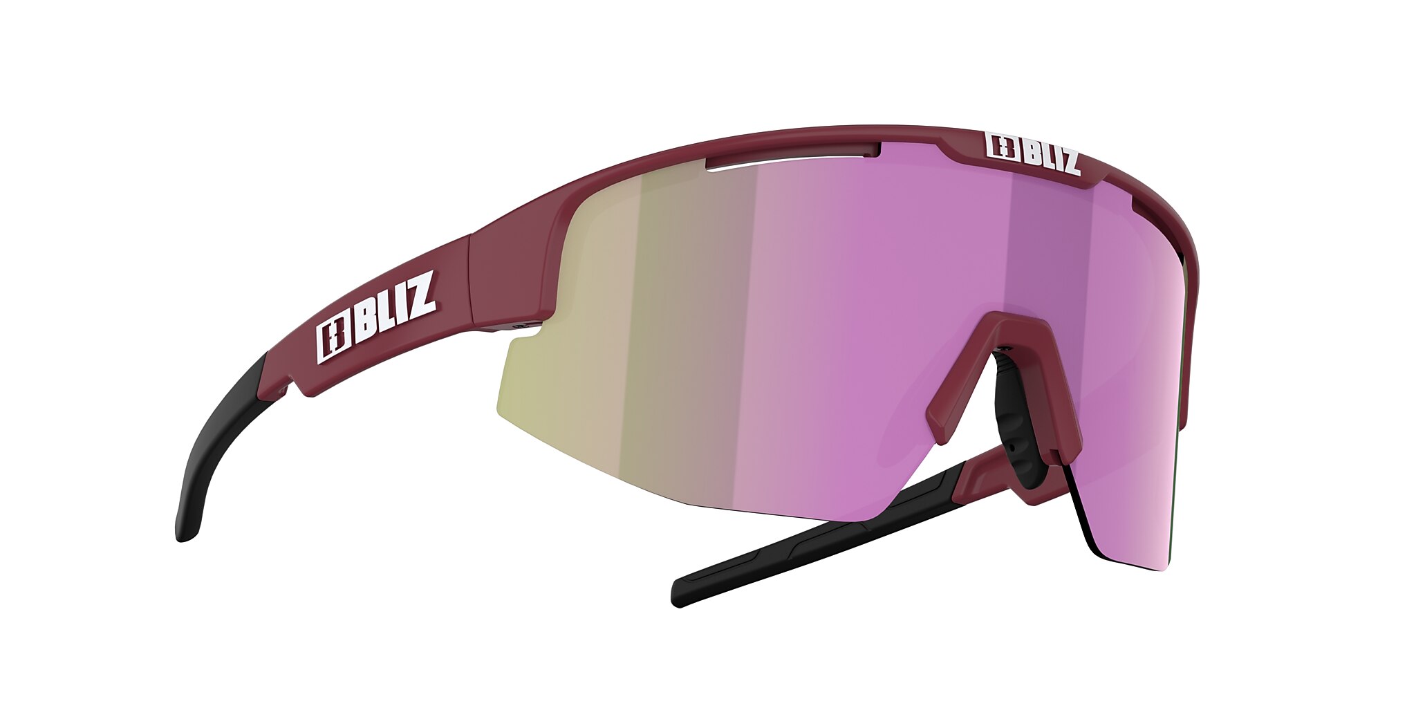 Matrix Small Sunglasses Brown Rose | Bliz Eyewear®