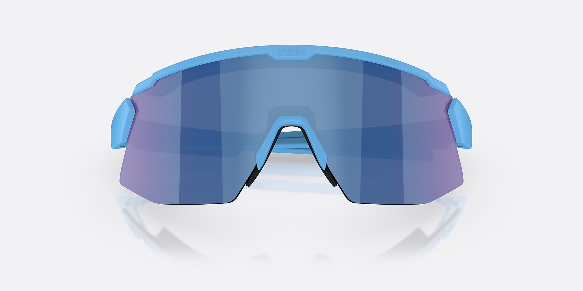 Sunglasses Bliz Breeze XL (0-141) with Blue lens and Matte Blue frame Image 5 of 7