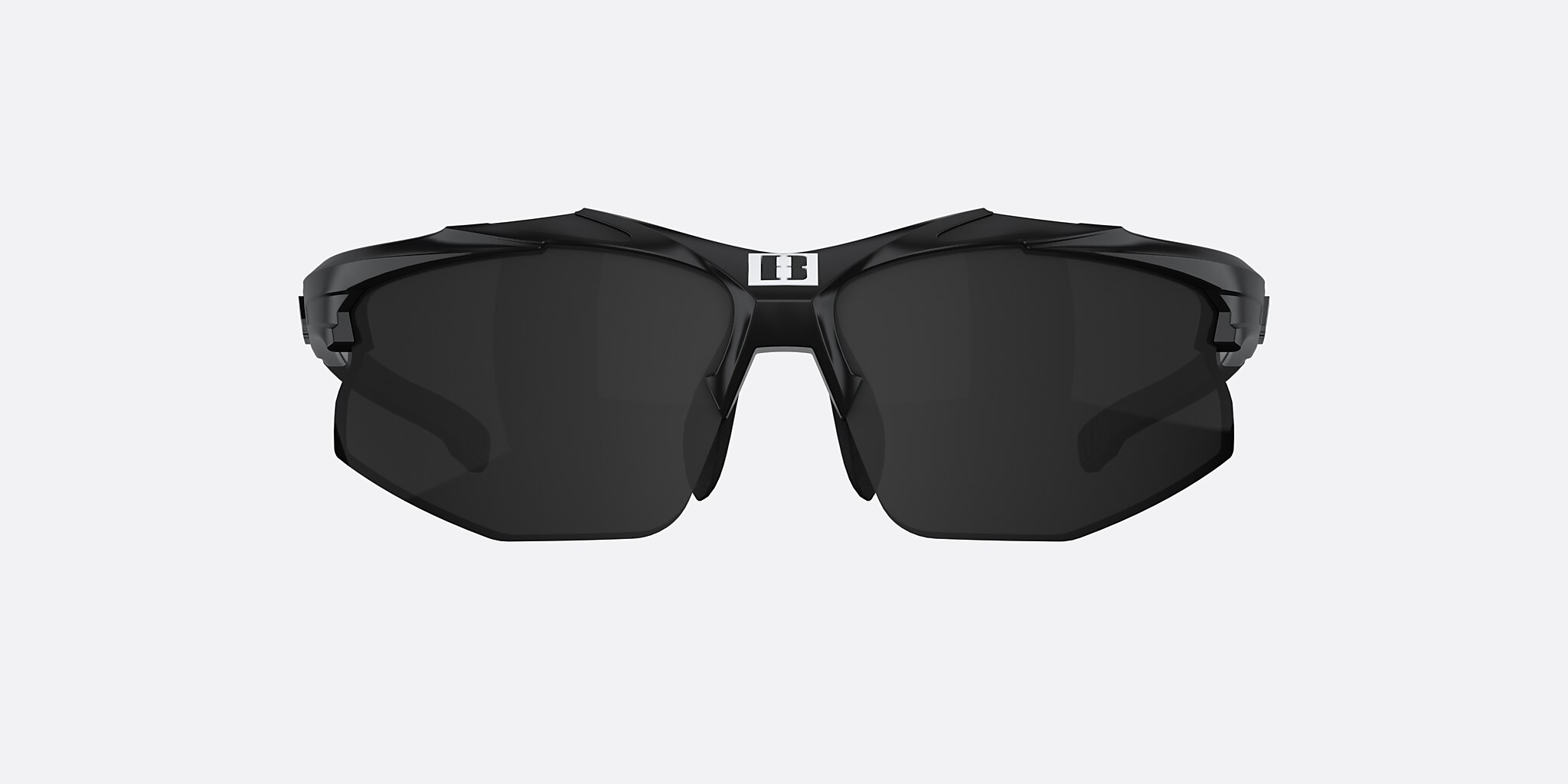 Sunglasses Bliz Hybrid Small M (72-12) with Smoke lens and Black frame Image 2 of 6