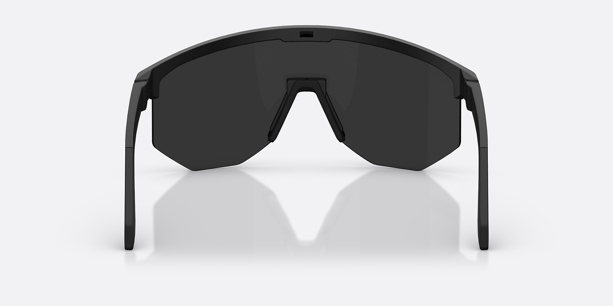 Sunglasses Bliz Hero Small L (0-129) with Smoke Silver lens and Black frame Image 4 of 6