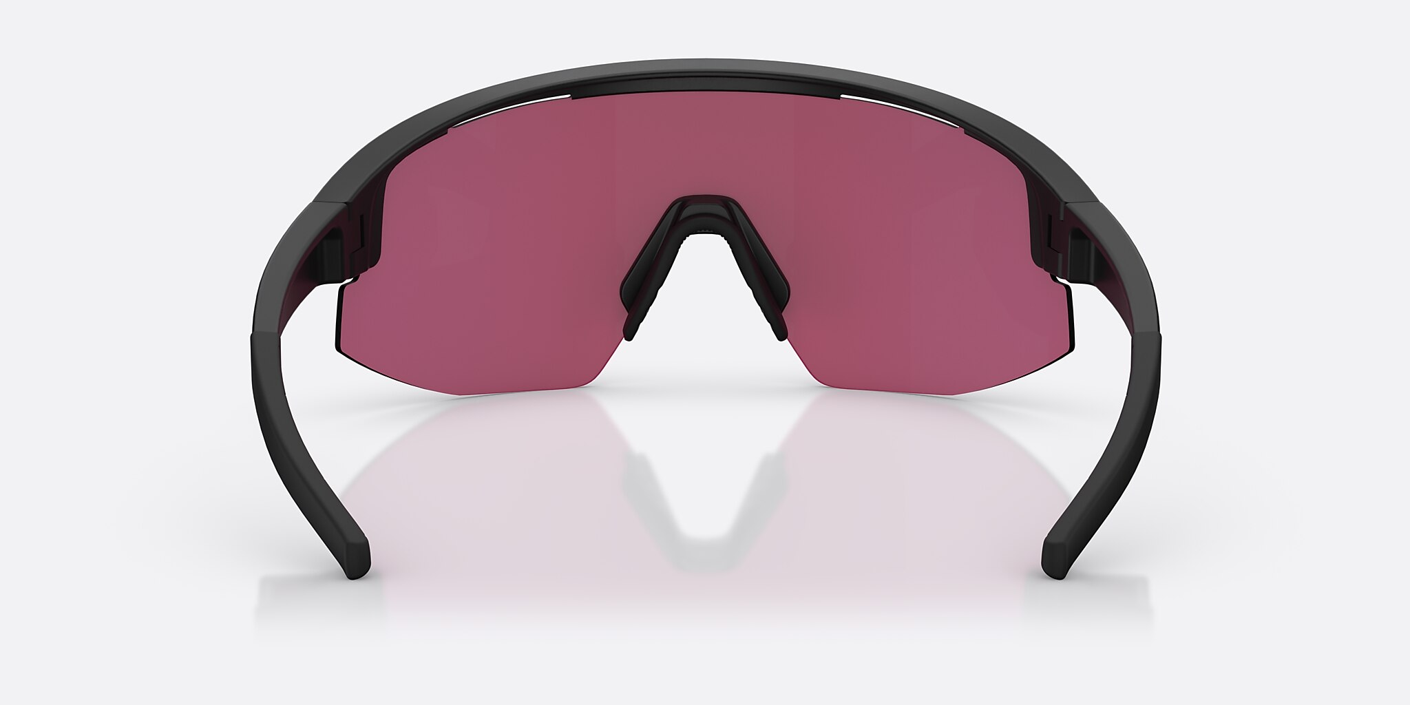 Sunglasses Bliz Matrix Small XXS (0-130) with Rose Violet Blue lens and Black frame Image 4 of 7