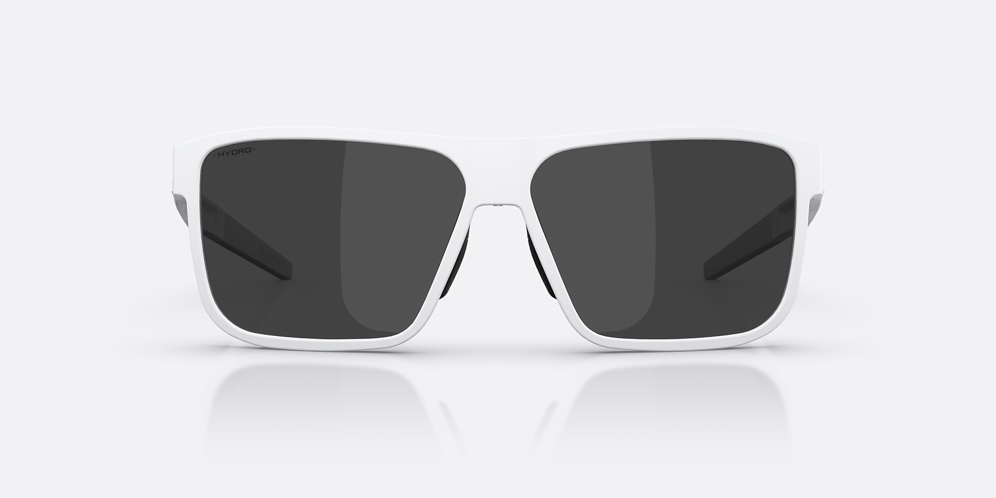 Sunglasses Bliz A008 L (61-12) with Smoke lens and Matte White frame Image 2 of 7