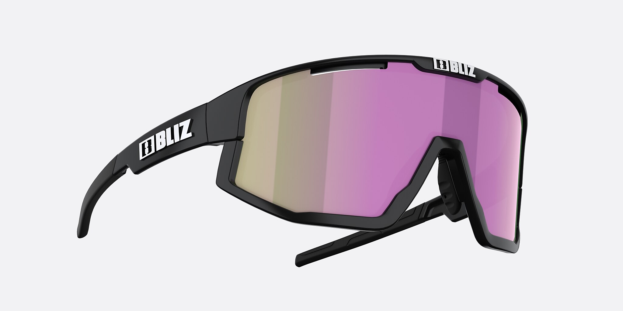 Sunglasses Bliz Fusion Small XXS (0-125) with Brun rosé lens and Svart frame Image 5 of 6