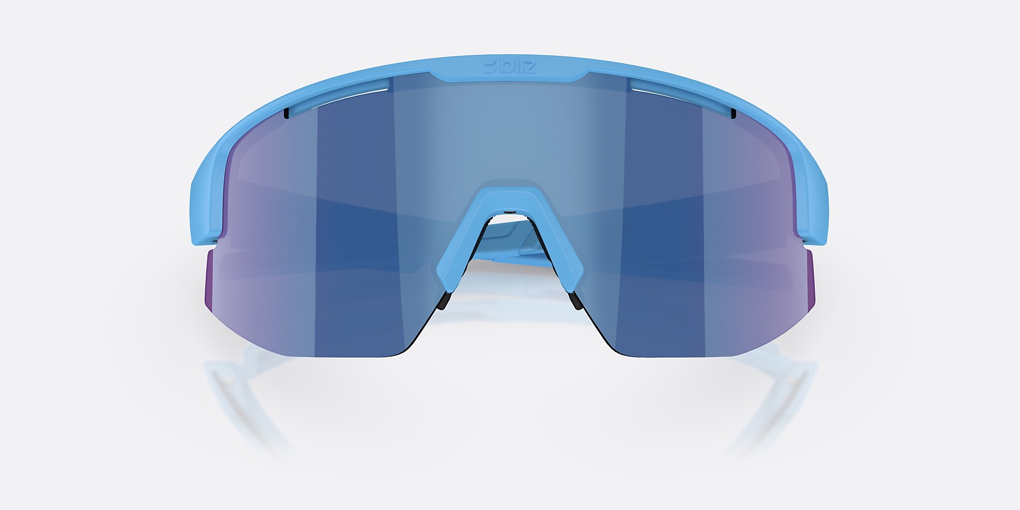 Sunglasses Bliz Matrix Small XXS (0-130) with Blue lens and Matte Blue frame Image 5 of 6