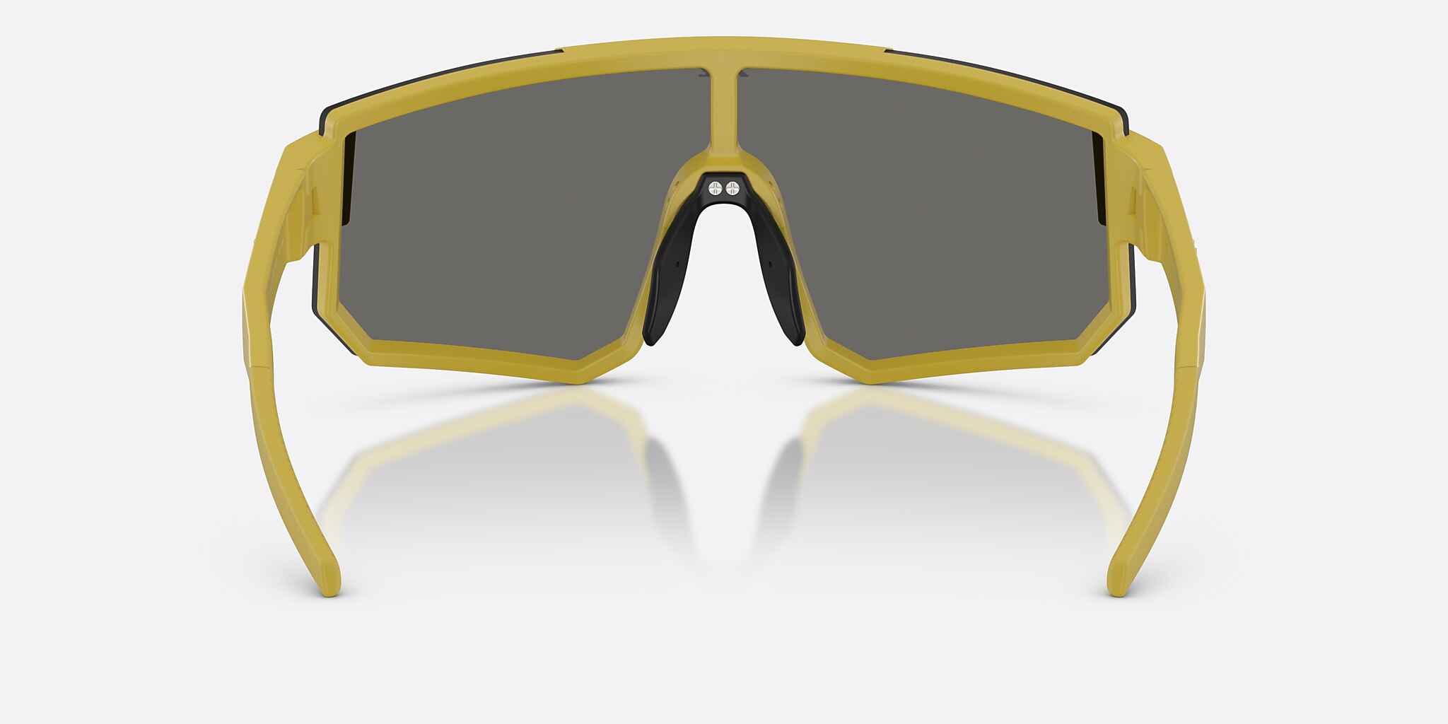 Sunglasses Bliz P005 XXL (0-139) con Smoke/Silver Mirror lente y Verde ámbar mate montura Imagen 4 de 7