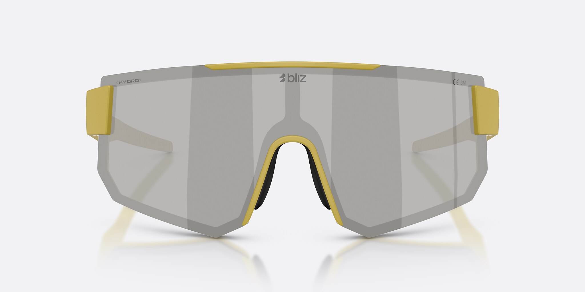 Sunglasses Bliz P005 XXL (0-139) con Smoke/Silver Mirror lente y Verde ámbar mate montura Imagen 2 de 7