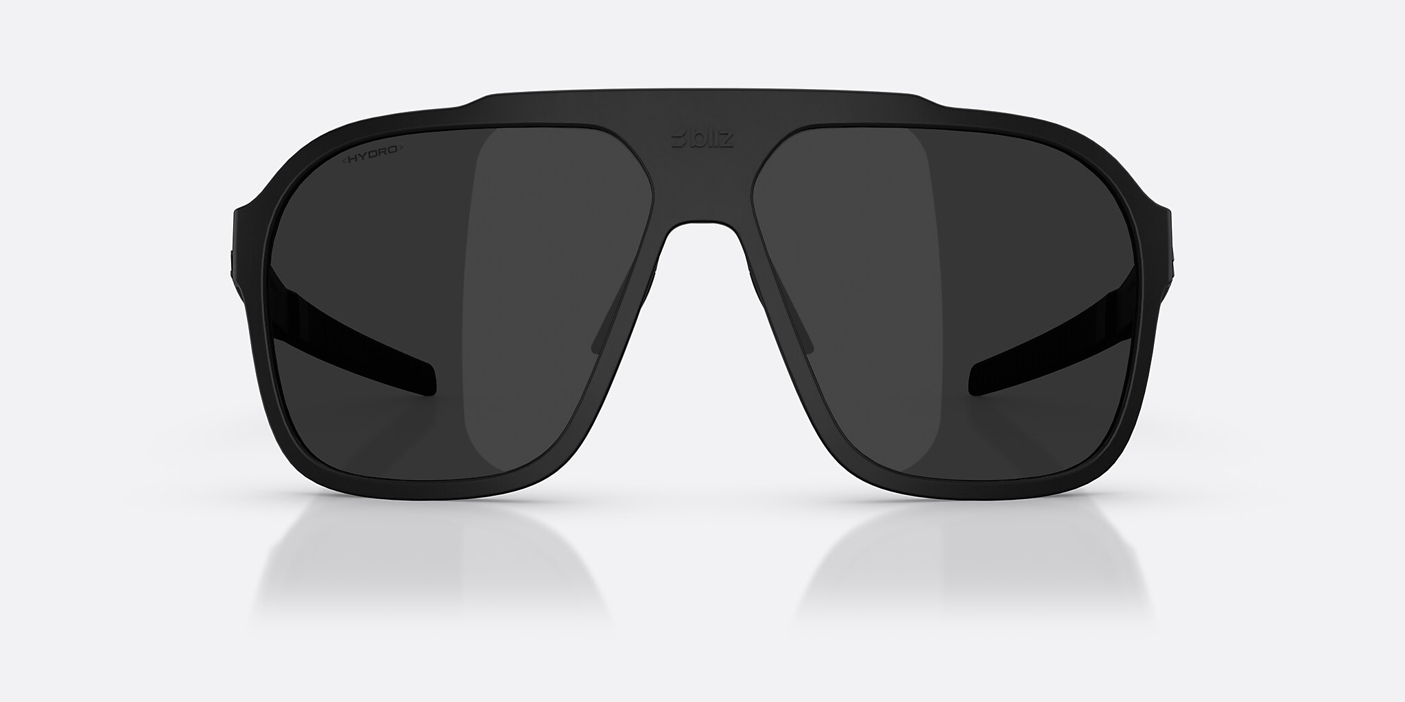 Sunglasses Bliz A002 XL (62-13) with Smoke lens and Matte Black frame Image 2 of 6