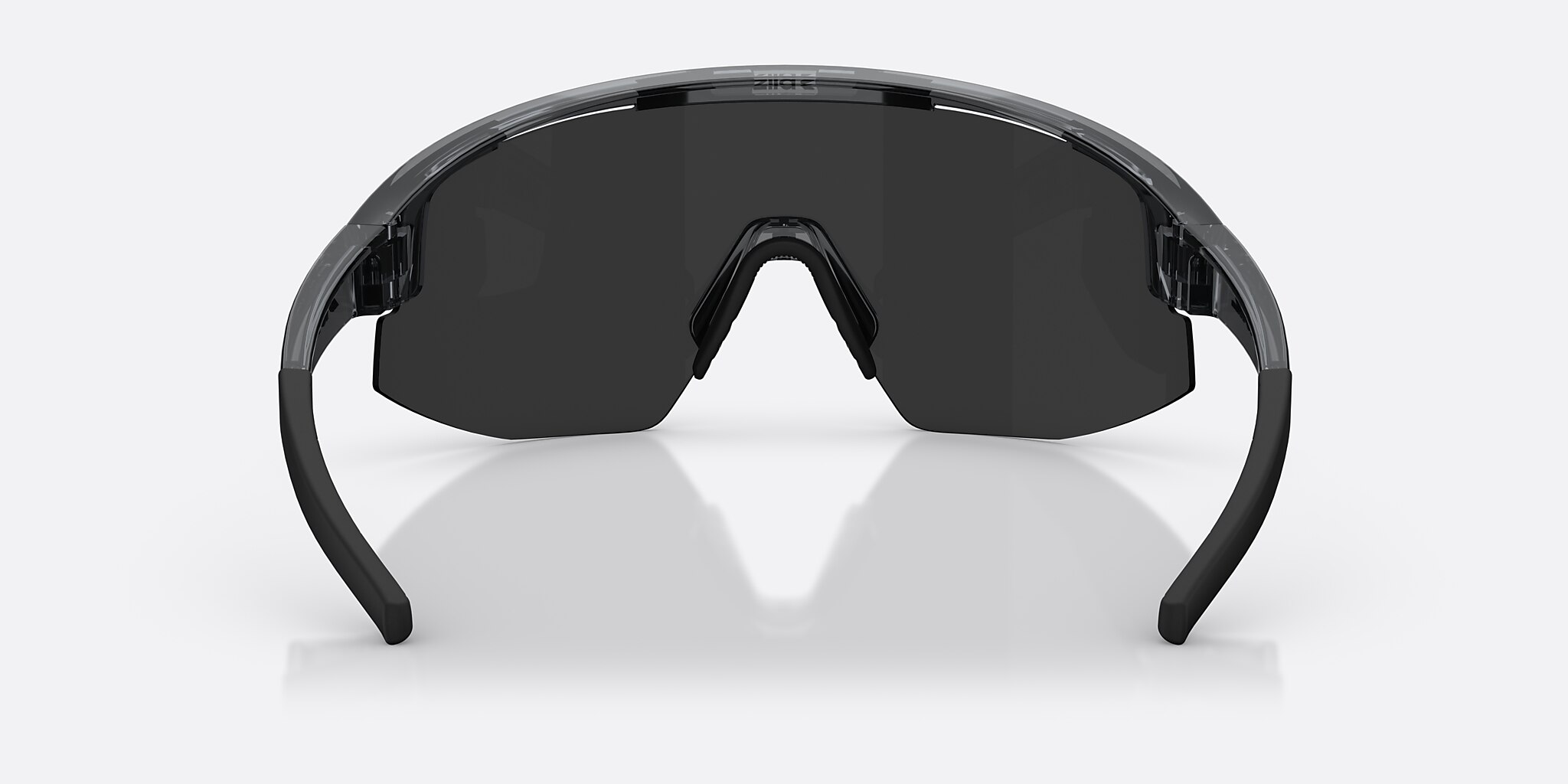 Sunglasses Bliz Matrix Small XXS (0-130) with Smoke Silver lens and Kristallschwarz frame Image 4 of 7