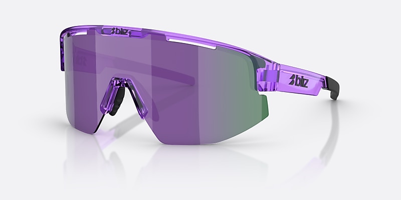 Sunglasses Bliz Matrix S (0-133) with Smoke/Purple Multicolor lens and Transparent Purple frame Image 1 of 5