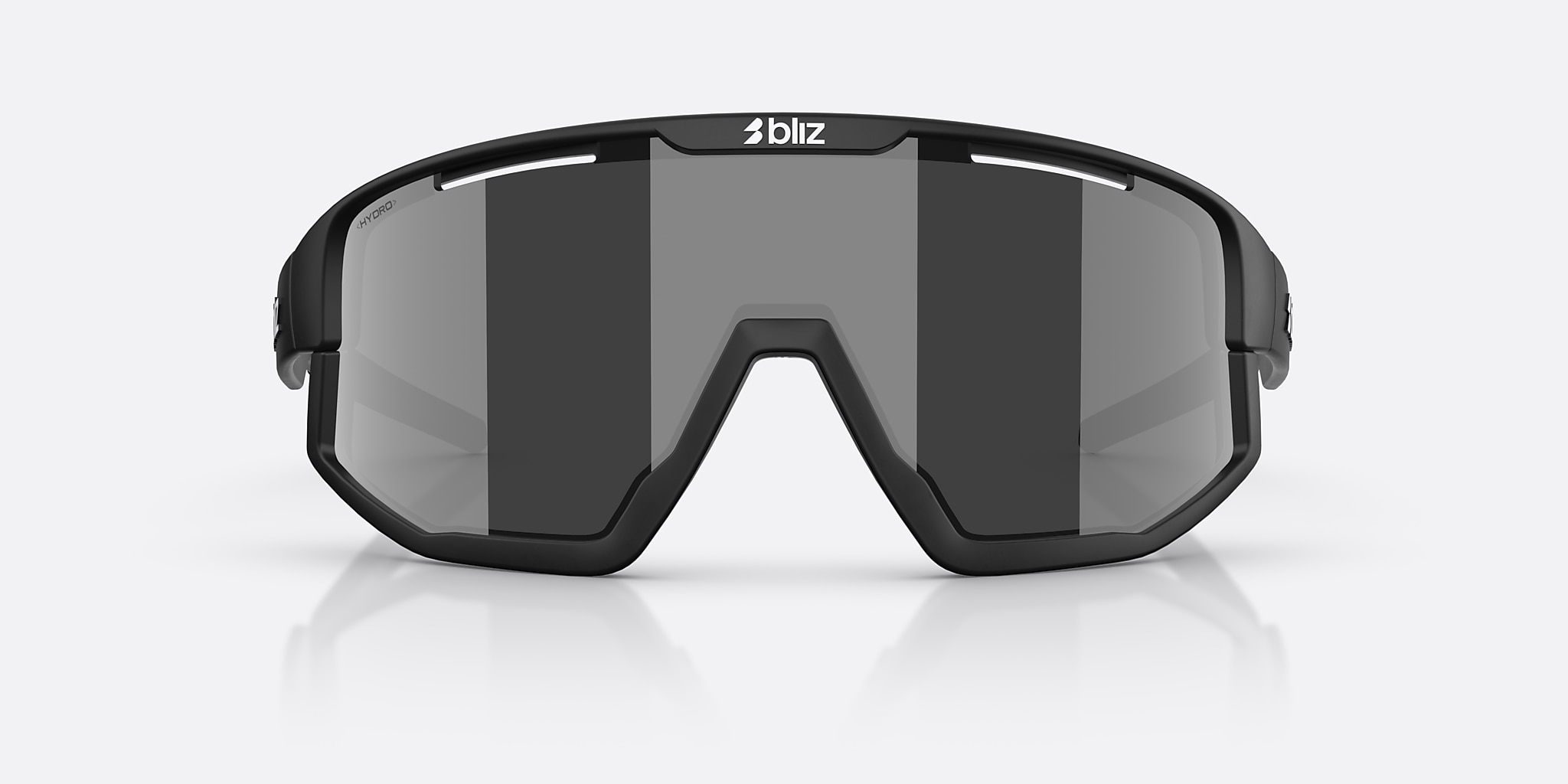 Sunglasses Bliz Fusion Small XXS (0-125) with Smoke/Silver Mirror lens and Matt svart frame Image 2 of 6