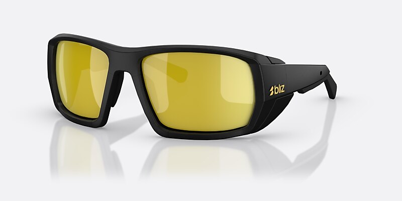 Sunglasses Bliz Peak L (62-18) with Brown Gold lens and Black frame Image 1 of 5