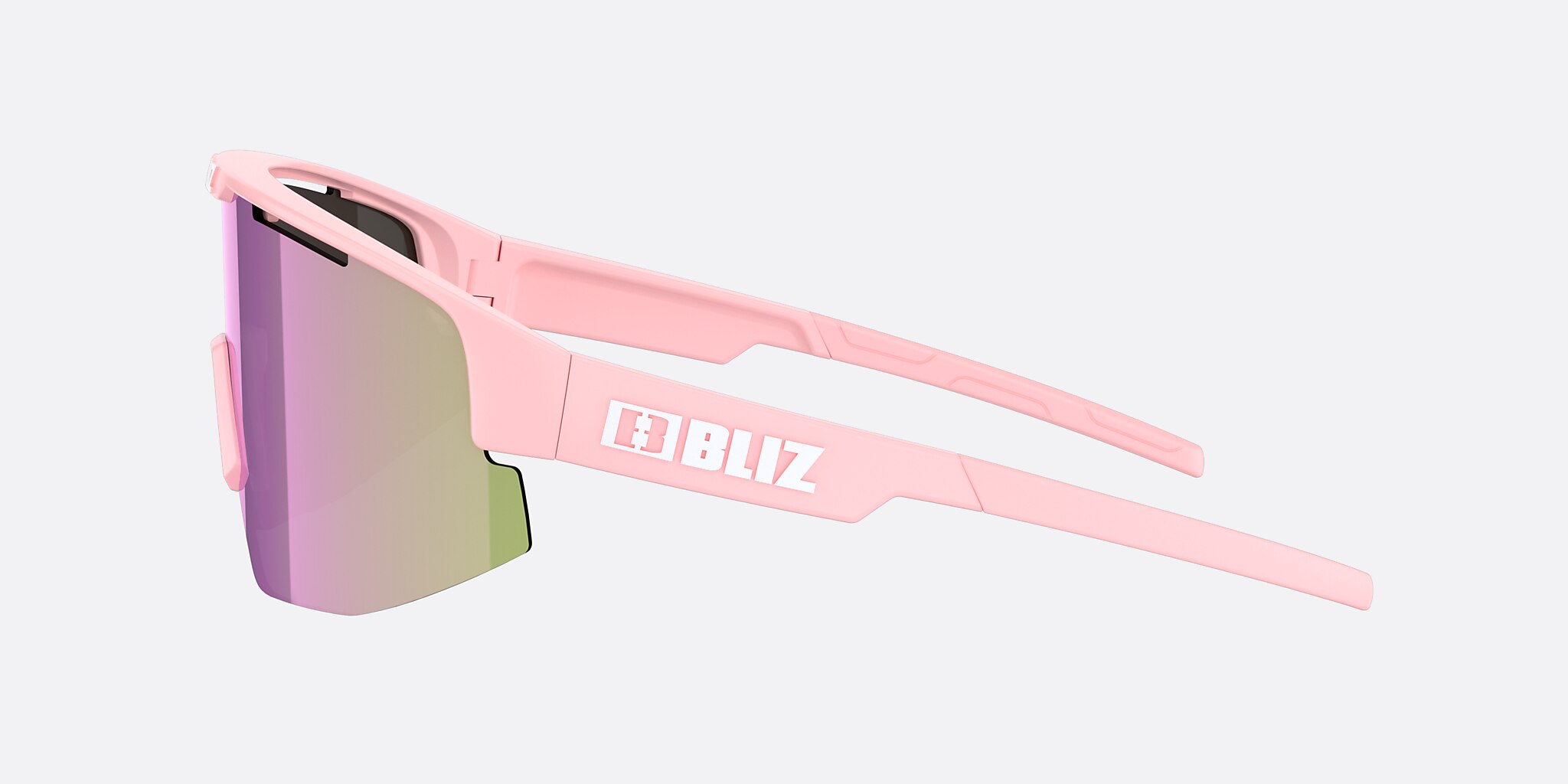 Sunglasses Bliz Matrix Small XXS (0-130) with Brown Rose lens and Powder Rose frame Image 3 of 7