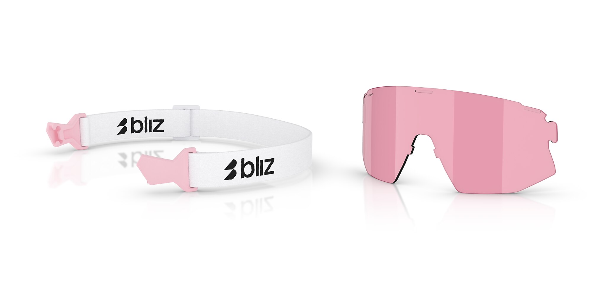 Breeze Small Sunglasses Brow/Rose Multicolor | Bliz Eyewear®