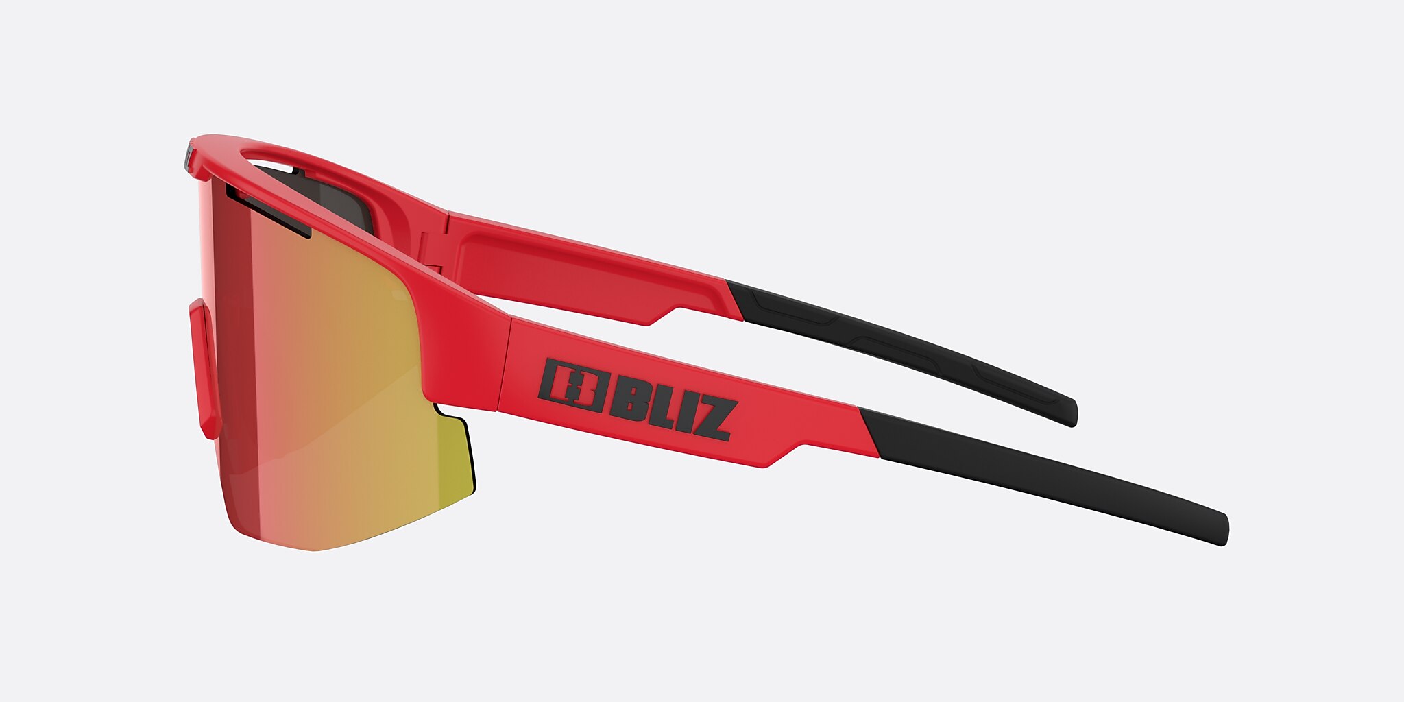 Sunglasses Bliz Matrix S (0-133) with Brown Red lens and Red frame Image 3 of 6