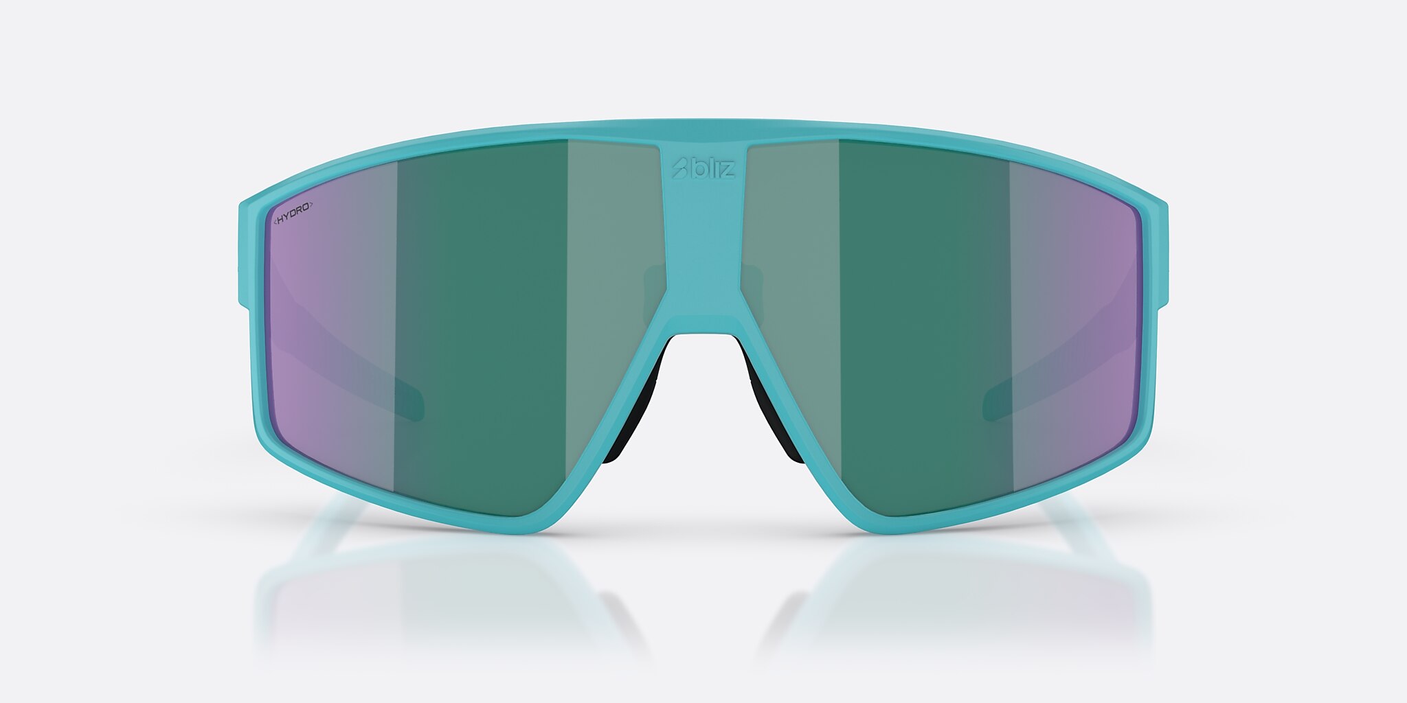 Sunglasses Bliz P002 L (69-09) with Blue Green lens and Matte Turquoise frame Image 2 of 6