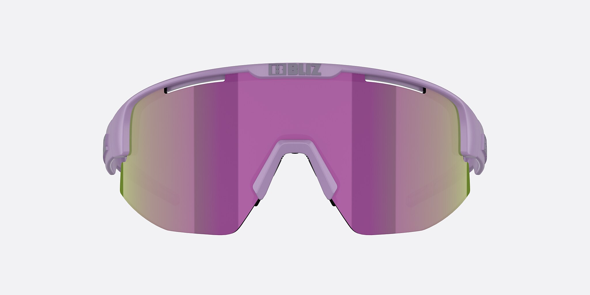 Sunglasses Bliz Matrix Small XXS (0-130) with Brown Mirror Purple lens and Matt Violett frame Image 2 of 6